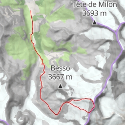 thumbnail for Zinalrothorn Rothorngrat → Arête N