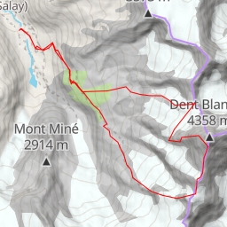thumbnail for Dent Blanche Arête W (Arête de Ferpècle)