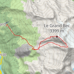 thumbnail for Le Grand Bec Arête W et traversée
