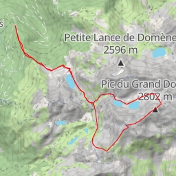 thumbnail for Pic du Grand Doménon Traversée Grande Lauzière >> Pic du Grand Doménon