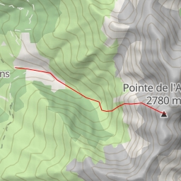 thumbnail for Pointe de l'Armet Goulotte directe et éperon W