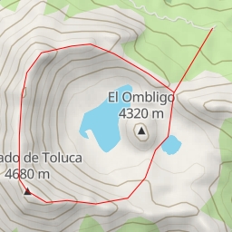 thumbnail for Nevado de Toluca (Xinantécatl) Intégrale des crêtes