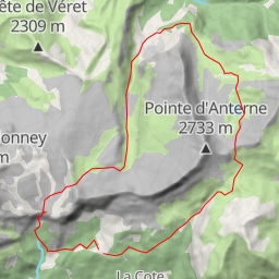 thumbnail for Col d'Anterne Tour des Fiz par les 4 refuges