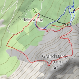thumbnail for Grand Bargy En boucle par Cheneau Rosset et Couloir des Ranges