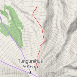 thumbnail for Tungurahua Versant NNW de Baños via le refuge Nicolas Martinez