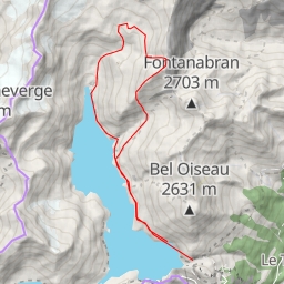 thumbnail for Pointe d'Aboillon 2780 m Par l'arête SW