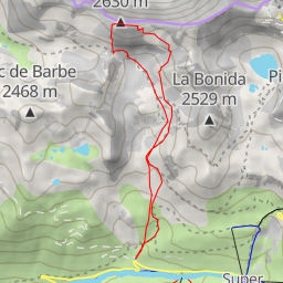 thumbnail for Pic Crémat Cirque des dalles blanches Couloir SE