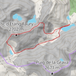 thumbnail for Pic de l'Étang Faury Arête E