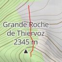thumbnail for Grande Roche de Thiervoz Couloir N