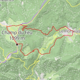 thumbnail for Le Champ du Feu depuis le Hohwald par la source d'Andlau