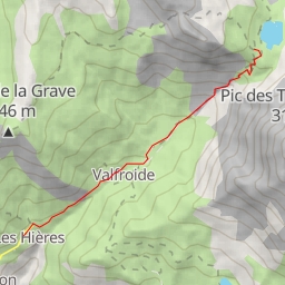 thumbnail for Refuge du Goléon depuis les Hières par le verrou du Greppon