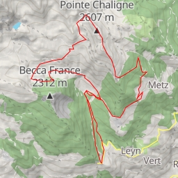 thumbnail for Pointe de Chaligne Circuit pointe de Chaligne > Pointe de Metz
