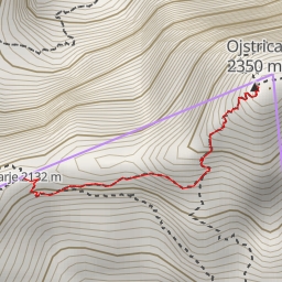 thumbnail for Ojstrica depuis la brèche Škarje (W)