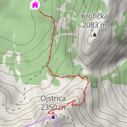 thumbnail for Ojstrica Voie Kopinšek