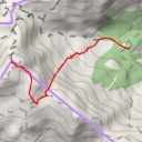 thumbnail for Križ (Koroška Rinka) Voie normale