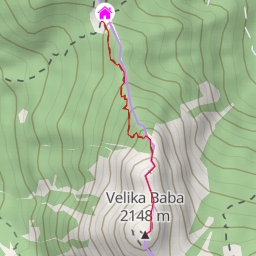 thumbnail for Velika Baba Arête N