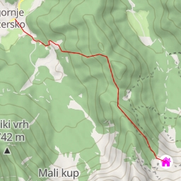 thumbnail for Češka koča depuis Jezersko (bourg) - Makekova Kočna