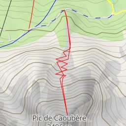 thumbnail for Pic de Caoubère Couloir N central