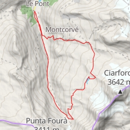 thumbnail for  Circuit des lacs par le refuge V. Emanuele et le vallon de Seyvaz