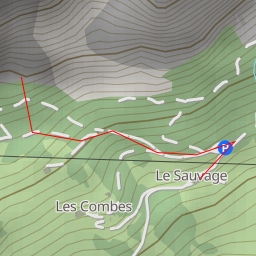 thumbnail for Les Piliers Accès pédestre