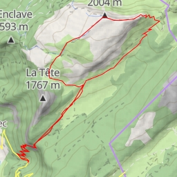 thumbnail for Montagne de Sous-Dine Par le pas du Roc et le Col de l'Ebat