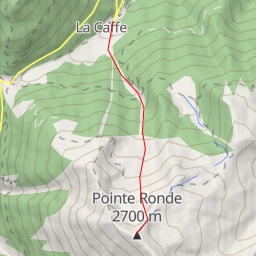 thumbnail for Pointe Ronde Crête NE : La Veudale