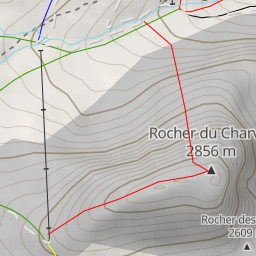 thumbnail for Rocher du Charvet Couloir des Pisteurs