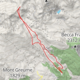 thumbnail for Mont de Vertosan - Sommet S Par le vallon de Verrogne