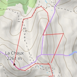 thumbnail for La Chaux Tour de l'Arnenhore depuis Isenau