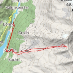 thumbnail for Col de Feluma Par le vallon de Praz Londzet