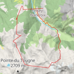 thumbnail for Sommet de Bellecôte couloir Valençant face nord de Bellecôte, boucle par les RM paradiski
