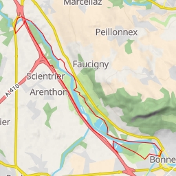 thumbnail for Passerelle de l'Arve (Bonneville) Bords d'Arve de Bonneville à Findrol