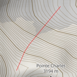 thumbnail for Crête du Lauzas - Brèche 3170 m Couloir NE