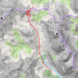 thumbnail for Refuge du Mont Thabor Par la Vallée Étroite
