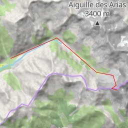 thumbnail for Crête Olan-Turbat, pointe 2900 m Face NW