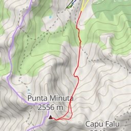 thumbnail for Punta Minuta Versant N par Bocca Rossa > arête E >  Bocca Pampanosa