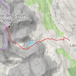 thumbnail for Pointe des Cerces Couloir S