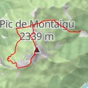 thumbnail for Pic de Montaigu Par le lac d'Ousse depuis le col de Tos