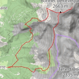 thumbnail for Obiou Par le Sentier de la Baronne, le Col du Portail, la Tête de la Cavale et le Malpasset