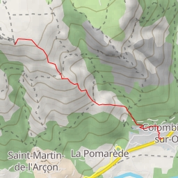 thumbnail for Table d'orientation du Caroux Arête de la Pomarède
