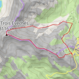 thumbnail for Pic des Trois Évêchés Traversées Pic des Trois Evêchés - Pic Blanc par l'arête SE