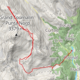 thumbnail for Mont Roisetta Par le lac Vert de Tournalin