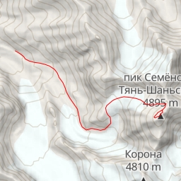 thumbnail for Pic Semionova/Семенова-Тяньшанского Versant NW (voie normale)