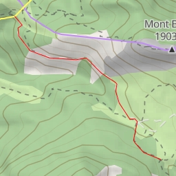 thumbnail for Col de Jiboui depuis le Col de Menée (versant N)