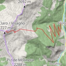 thumbnail for Pizzo di Claro / Visagno da Arvigo 