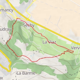 thumbnail for  Tour entre Vervex et Combloux