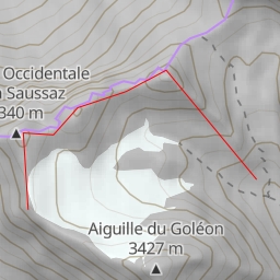 thumbnail for  Traversée des Aiguilles de la Saussaz