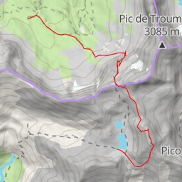 thumbnail for Pico de la Robiñera Face W par le col de la Munia