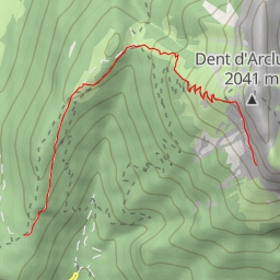 thumbnail for Dent d'Arclusaz La pas trop directe du gros pilier