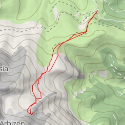 thumbnail for La Pigeonnière Versant NW, depuis la Hourquette d'Ancizan